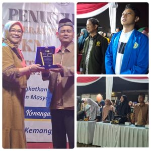 Acara Penutupan KKN Mahasiswa STKIP Arrahmaniyah Depok di Desa Pabuaran Berlangsung Meriah