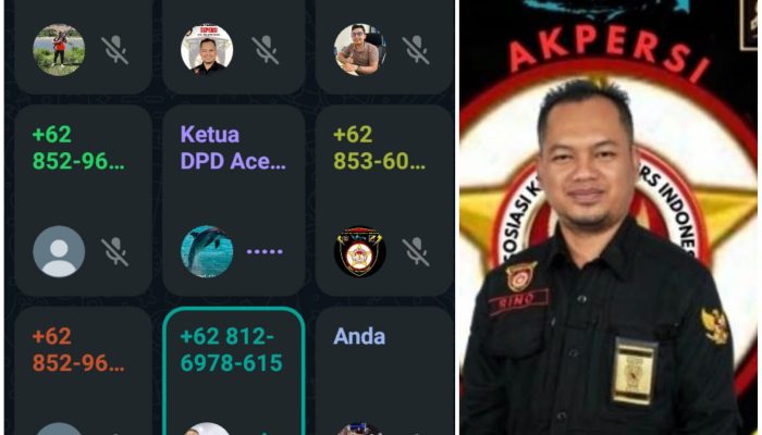 DPD AKPERSI Aceh Konsolidasi Internal, Dipimpin Langsung Ketua Umum