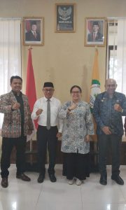 Sashabila Temui Rektor Unkhair, Tegaskan Komitmen Penuhi Kebutuhan Dokter Taliabu