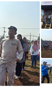 Meriahkan HJB ke-543, Ratusan Emak-Emak Senam Bersama di Lapangan Sukarna Ciampea