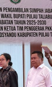 Gladi Pelantikan Bupati dan Wakil Bupati Pulau Taliabu Berlangsung Khidmat