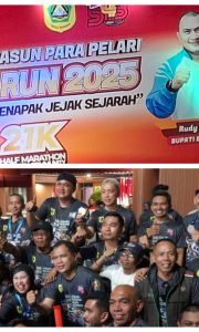 HJB Run 2025 Catat Sejarah Kolaborasi Kota dan Kabupaten Bogor