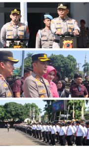 Lepas Sambut Kapolres Bogor Diwarnai Suasana Haru dan Penghormatan