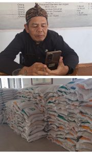 Pemdes Gobang Salurkan Bansos Beras Perdana 2025 kepada 519 KPM