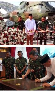 Monumen Helikopter Puma Diresmikan, Simbol 45 Tahun Pengabdian TNI AU