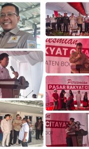 Resmikan Pasar Rakyat Citayem, Ajat Rochmat Jatnika Harap Dongkrak Ekonomi Warga