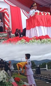 Bupati SBB Asri Arman Pimpin Upacara HUT RI ke-80
