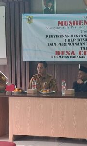 MusrenbangDes Cipambuan Susun RKPDes 2026, Fokus Peningkatan SDM