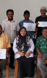 Pj Kades Sahu Ajak Aparat Desa Tingkatkan Kinerja Usai Penyaluran Gaji