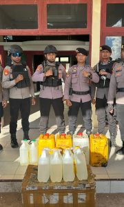 Entah Modal Nekat atau Hobi Menantang, Pemasok Miras di Taliabu Apes di Tangan Polisi