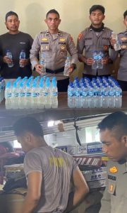 Miras Belum Sampai, Polisi Sudah Sita: Pemasok Captikus Paka Testa