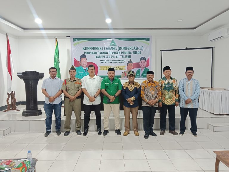 Ramli K. Yacub Buka Konfercab II Ansor Taliabu, Serukan Penguatan Peran Kader