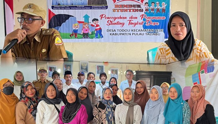 Rembuk Stunting Digelar, Pemdes Todoli Siapkan Program Prioritas