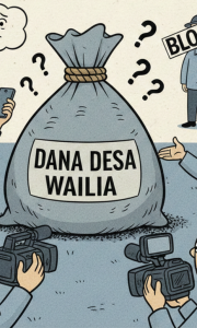 Dana Desa Wailia Dipersoalkan, Media Diminta Menghubungi Wartawan yang Digunakan Desa