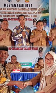 Musyawarah Desa Kecamatan Taliabu Utara, Desa Sahu Ambil Peran Strategis