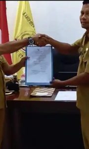 Bupati Pulau Taliabu Lantik Plt. Kadis PUPR, Perkuat Pelayanan Infrastruktur