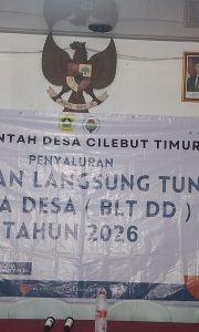 Pemdes Cilebut Timur Salurkan BLT DD 2026, Prioritaskan Kesejahteraan Warga dan Infrastruktur