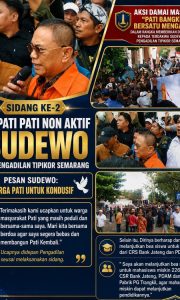 Aksi Damai Massa Pati di Pengadilan Tipikor Semarang: Dukung Bupati Nonaktif, Serukan Keadilan