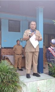 Kadiskominfo Kab Bogor Sampaikan 4 Pesan Bupati di SMPN 1 Klapanunggal