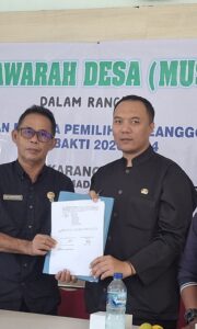 Mantapkan Persiapan Pemilihan Anggota BPD, Pemdes Karang Tengah Gelar Rapat Pembentukan Panitia