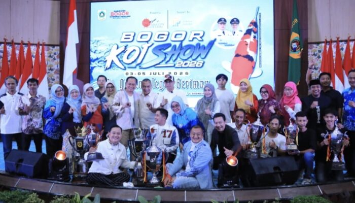 Kompetisi 1.517 Ekor Koi di Bogor Koi Show 2026, Tegaskan Bogor sebagai Sentra Nasional
