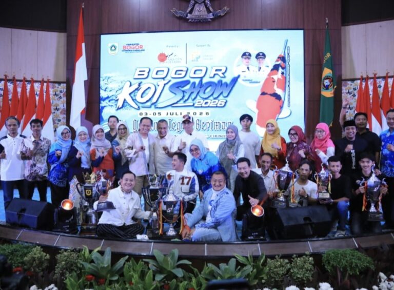 Kompetisi 1.517 Ekor Koi di Bogor Koi Show 2026, Tegaskan Bogor sebagai Sentra Nasional